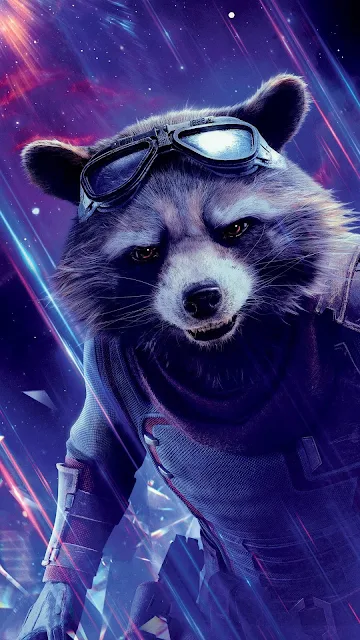  Papel de parede para Desktop Rocket Raccoon Vingadores: Ultimato
