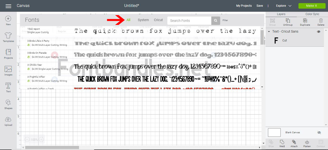 How to Use the Text Edit Panel in Cricut Design Space | Design Bundles