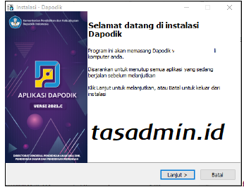 Download Dan Cara Instal Dapodik Versi 2021 C Untuk Operator Baru Tasadmin
