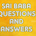 Ask Saibaba : Your Questions And Saibaba's Answers Ask Any Problem To Shirdi Saibaba