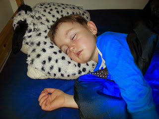 Photo of boy sleeping