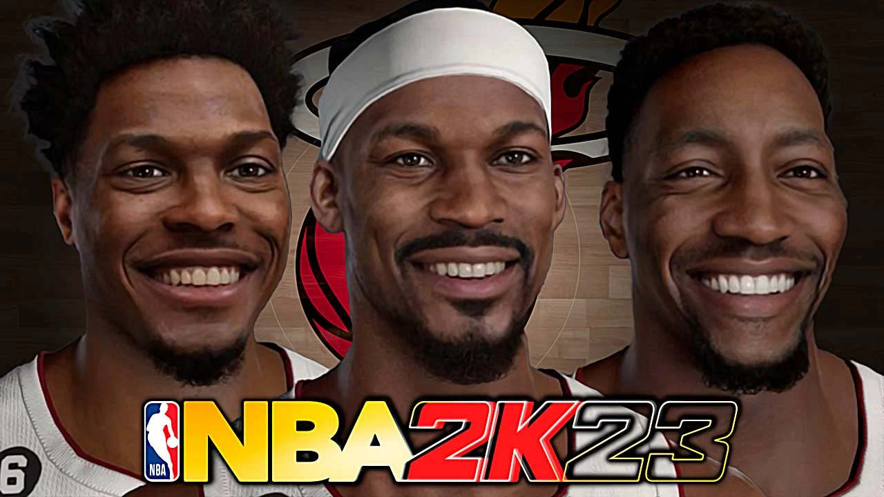 NBA 2K23 Miami Heat Realistic Cyberfaces (Playoffs)