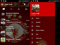 BBM MOD Manchester United APK Terbaru Gratis