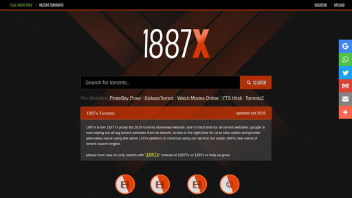 1887x Torrent Search Engine 13377x Proxy