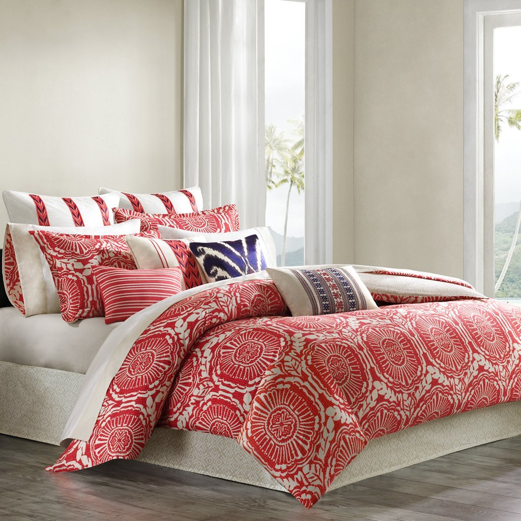 Coral Colored Comforter and Bedding Sets