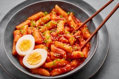 Squid Game Tteokbokki Spicy Rice Cakes