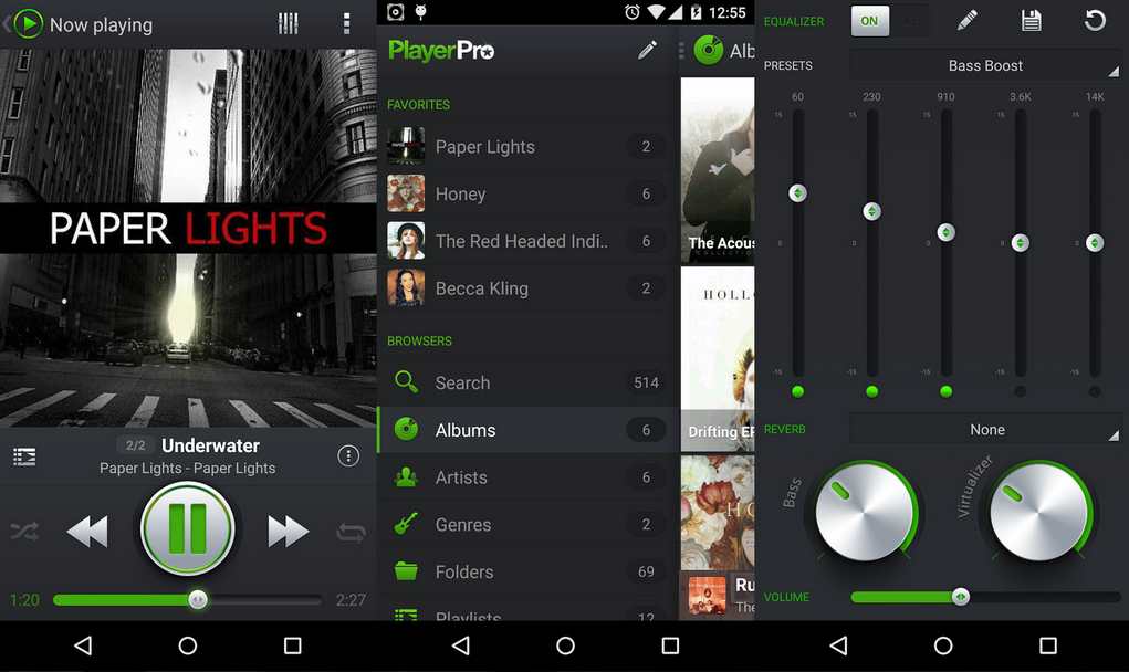 Aplikasi pemutar musik android keren playerpro Aplikasi pemutar musik android keren playerpro