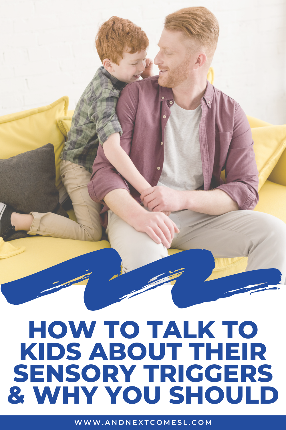 Tips for how to talk to kids about their sensory triggers and the reasons why you should