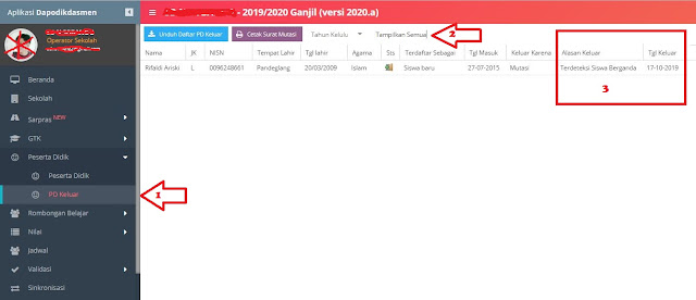 Solusi PD Yang Terdeteksi Ganda dan Dikeluarkan Otomatis Oleh Sistem Dapodik