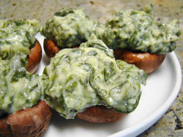 How To Make Spinach Dip Stuffed Mushrooms at Home