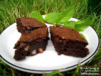 recette brownie chocolat noix du bresil cannelle