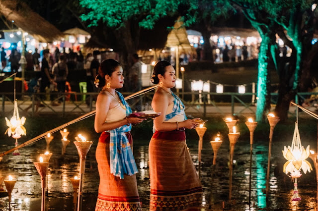 yi peng history,  yi peng story, origins of yi peng festival, yi peng festival roots, the birth of the yi peng tradition, ancient history of yi peng lanterns, historical of yi peng festival