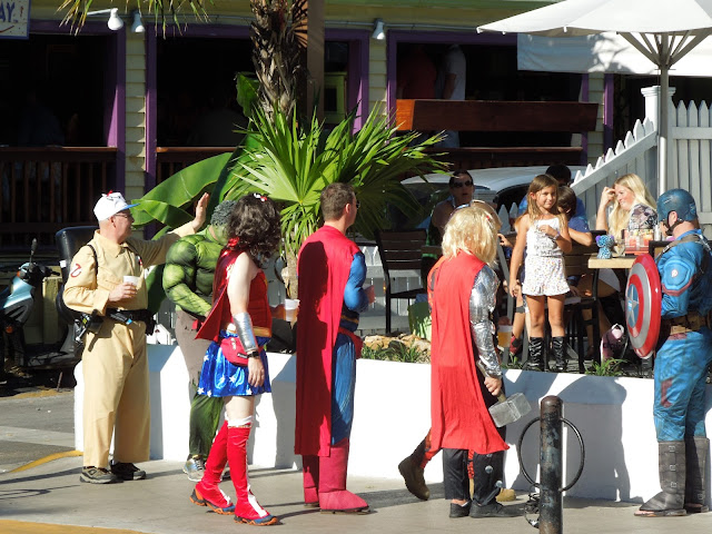 Superheroes on Duval Street