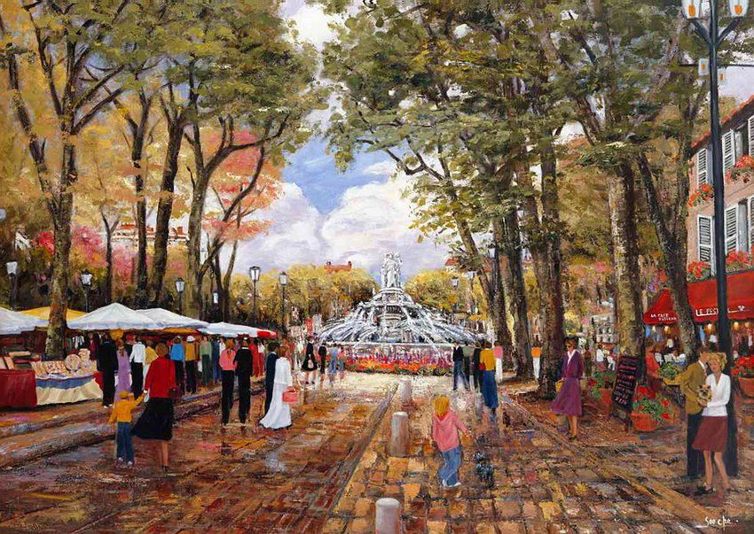 Cha Soo | Korean Impressionist Painter