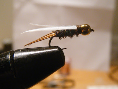 My Version of A Bead Head Prince Nymph Fly
