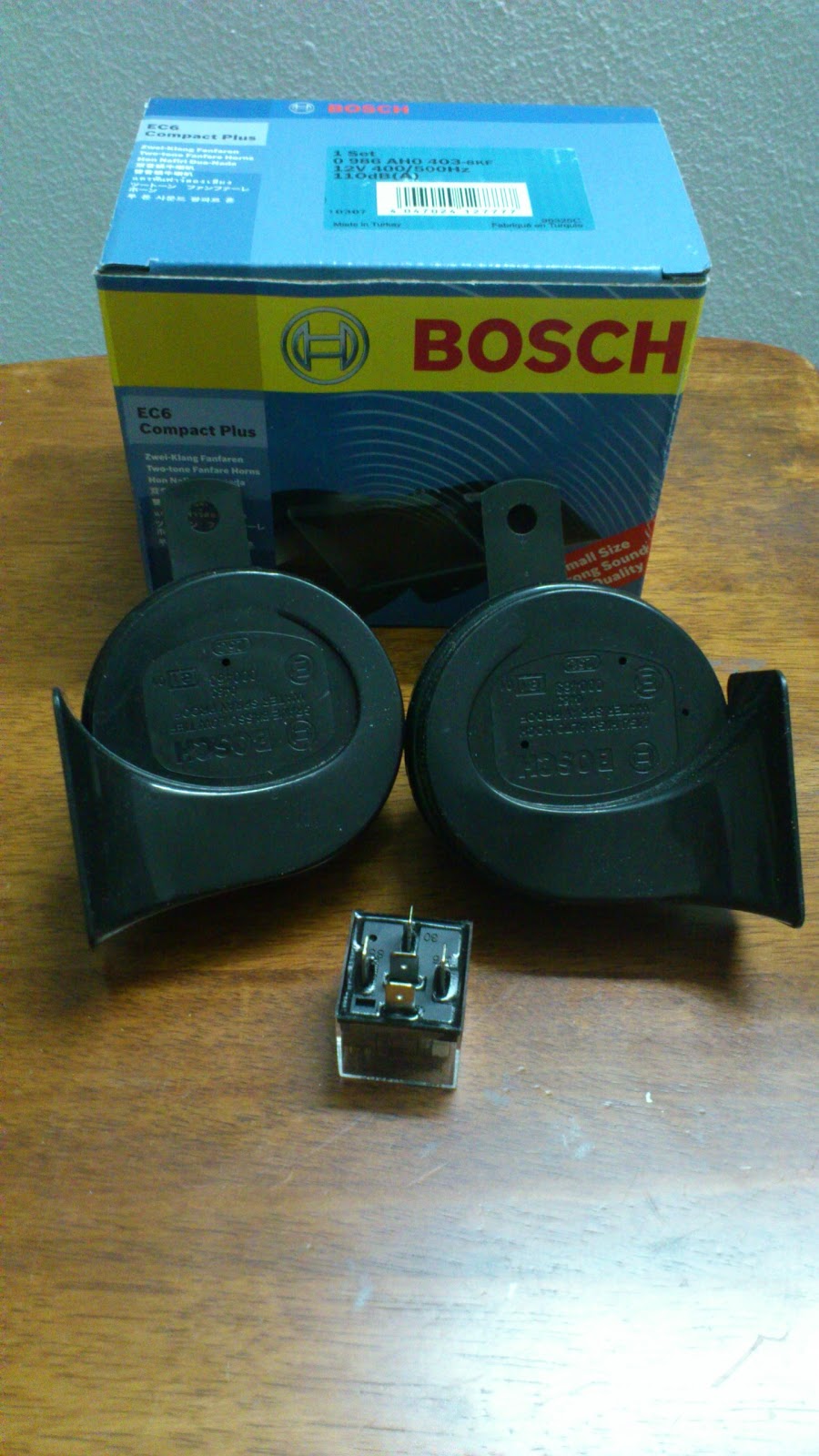 Luke Auto World Bosch Ori Bm Horn Ec6 With Relay