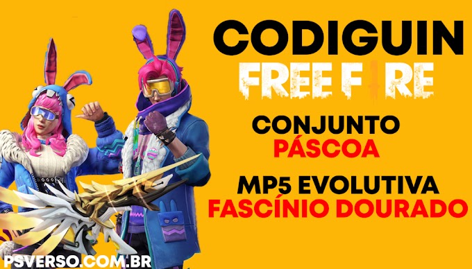 CODIGUIN FF – Páscoa e MP5 Evolutiva