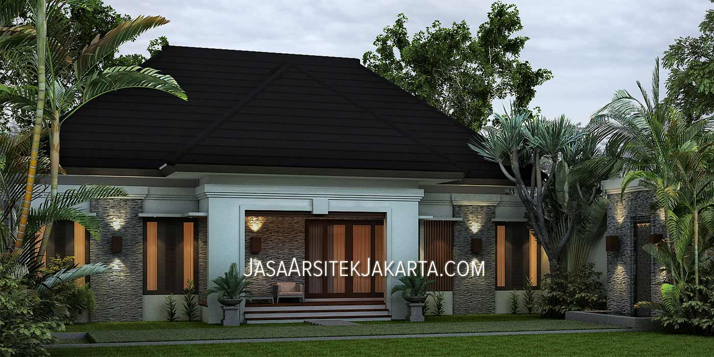 Desain Rumah Bp Arsyad Luas 240m2  Jasa Arsitek Jakarta