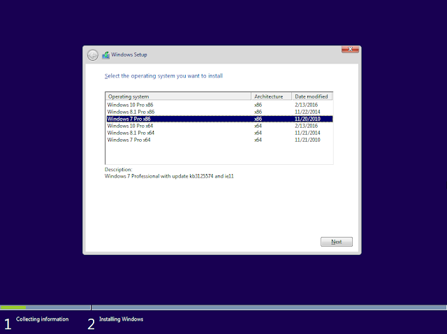 Bộ cài Windows 7 8.1 10 AIO 6 trong 1 tích hợp update mới nhất