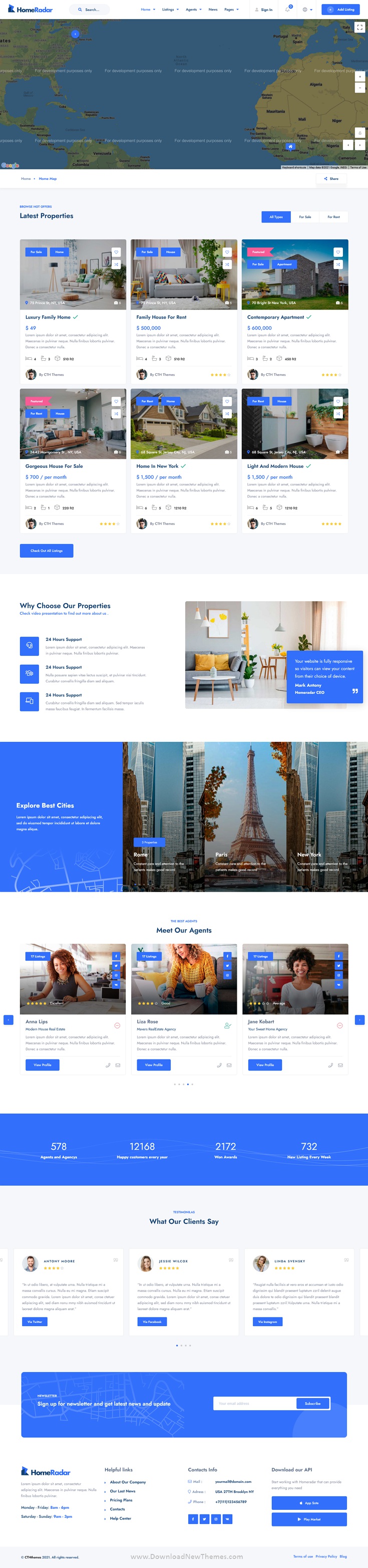 Real Estate WordPress Theme