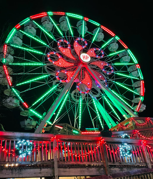 Hershey Park Christmas Ferris wheel