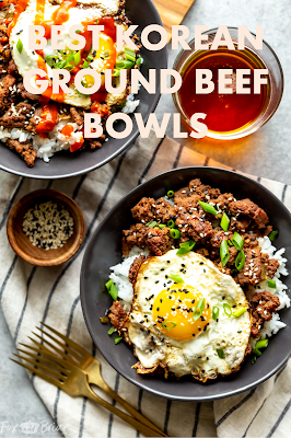 BEST KOREAN GROUND BEEF BOWLS