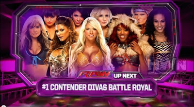 Divas Battle Royal Match