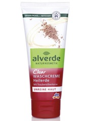 alverde clear heilerde waschcreme