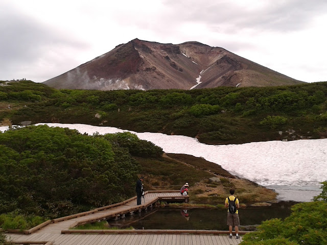 Monte Asahidake en Hokkaido