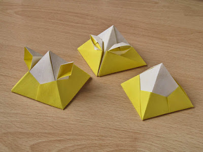 Origami: Piramide Bronzea e varianti By Francesco Guarnieri