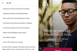 ALAT by WEMA Bank Lets Nigerians Experience Digital Banking From Anywhwere In The World