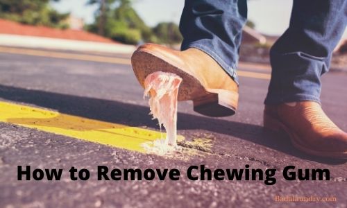 How to Remove Chewing Gum and Glue from Clothes?