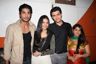 Prateik promotes 'Issaq' on the sets of Amita Ka Amit