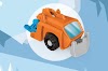 Kreasi Anak Dengan Mainan Snow Tractor Kinder Joy