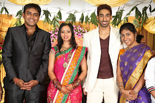 Singer Malavika Wedding Reception