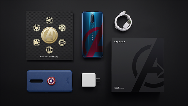 OPPO F11 Pro Avengers Limited Edition - Design and Accessories