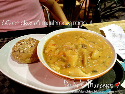 Paulin's Munchies - Soup Spoon Union at Raffles City Shopping Centre - SG Chicken and mushroom ragour