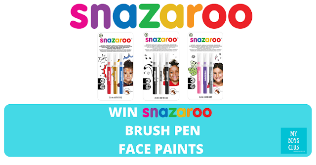 Win Snazaroo Brush Pen Face Paints 