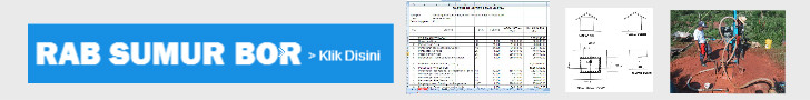 contoh rab sumur bor