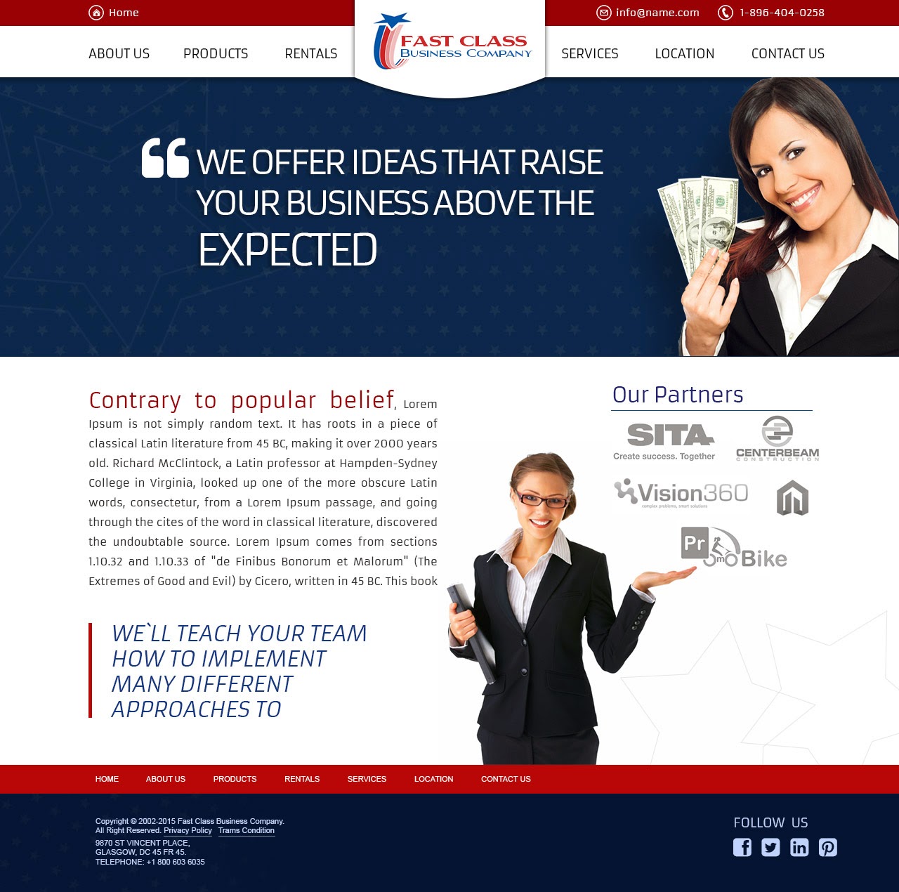 American Business Template