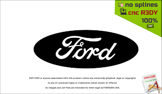 FORD logo vector dxf free download