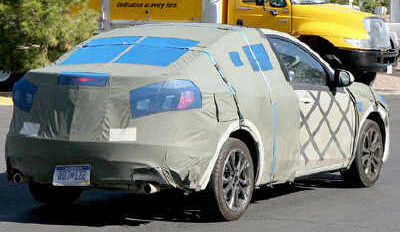 New Mazda 3 Prototype Spy Pictures