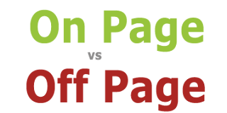 SEO-on-page-off-page