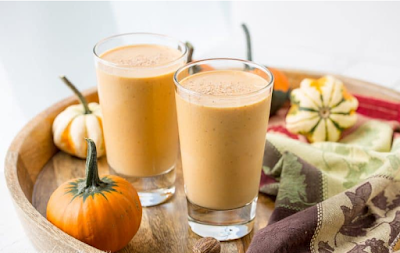 Pumpkin Pie Smoothie #smoothie 