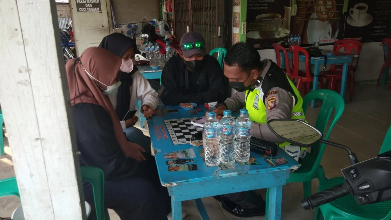 Sat Lantas Polres Melawi Tindak 5 Pelanggar Lalu Lintas Dengan System E-Tilang