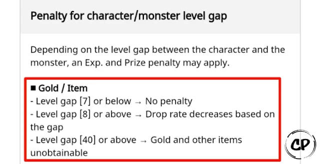 aturan gap level