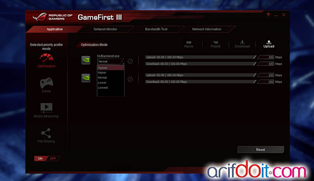 Fitur GameFirst III Bermain Game Semakin Nyaman