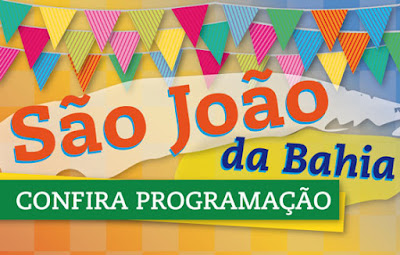 Programação São João 2015  da Bahia 