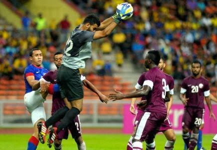 AFC Cup: Harimau Malaya kecundang kepada Qatar