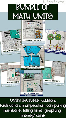 Bundle of Math Units for Special Education